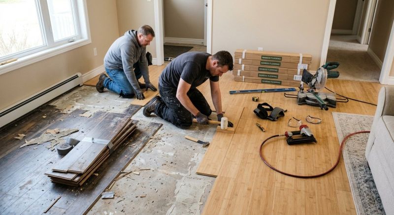 Bamboo Flooring Installation in New Brunswick, NJ