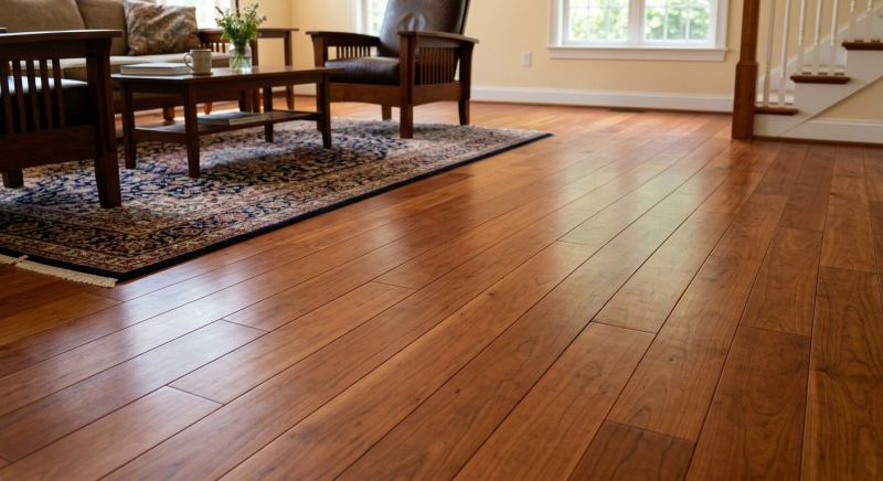 Cherry Floor Installation in Freehold, NJ
