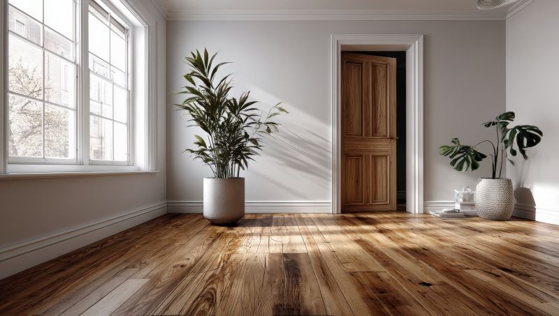 Dark Wood Floor Installation in New Brunswick, NJ