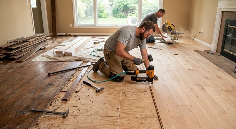 Hardwood Floor Installation in Ringoes, NJ