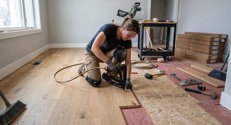 Hardwood Floor Installation in Somerset, NJ