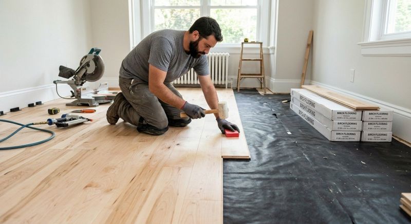 Maple Flooring Installation in Middletown, NJ