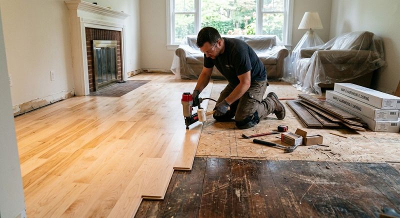 Maple Flooring Installation in Ringoes, NJ