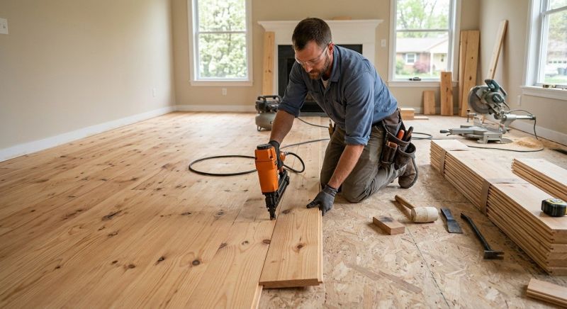 Maple Flooring Installation in Ringoes, NJ