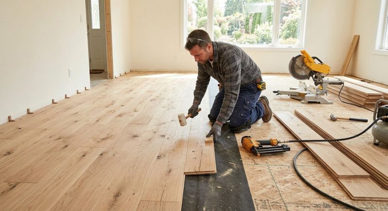 Oak Floor Installation in Hillside, NJ