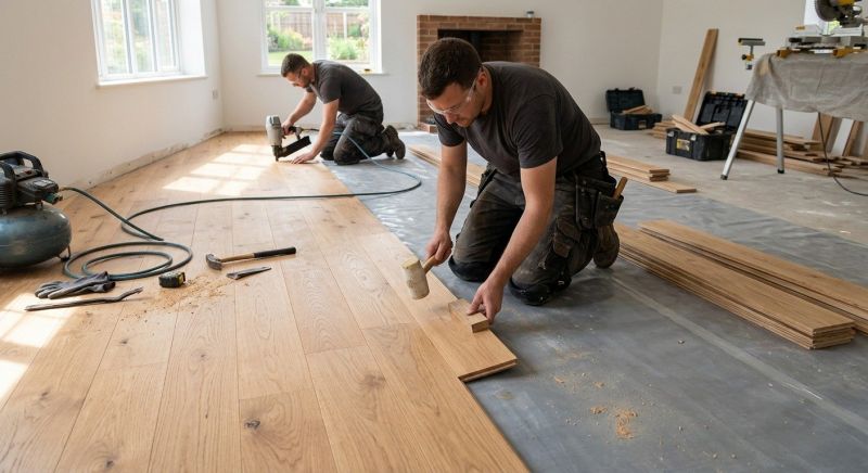 Oak Floor Installation in Middlesex, NJ