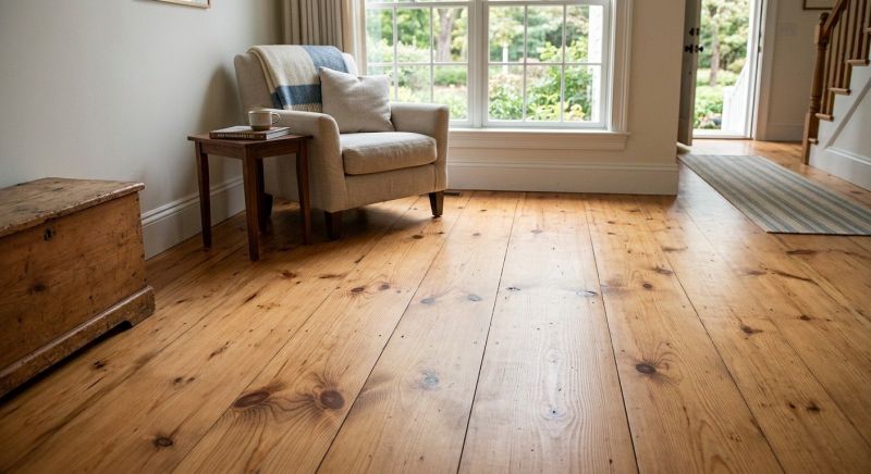 Pine Floor Installation in New Brunswick, NJ