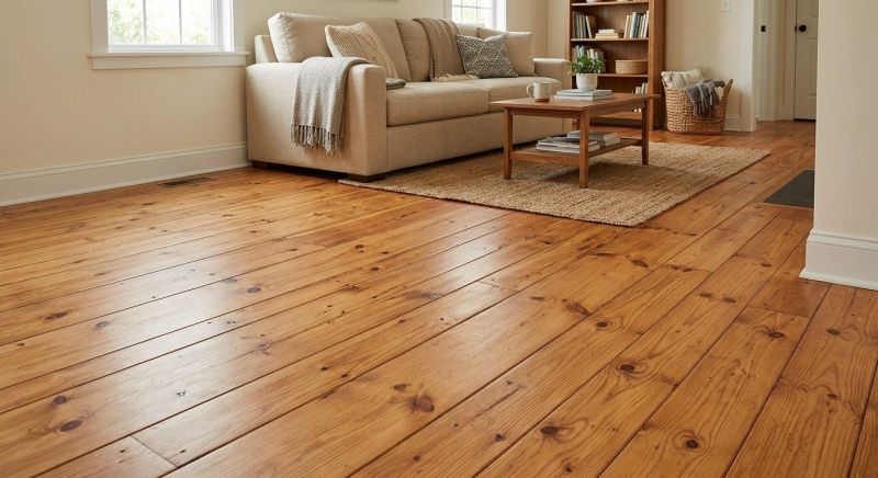 Pine Floor Installation in New Brunswick, NJ