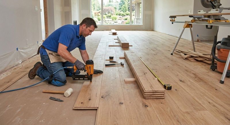 Plank Floor Installation in New Brunswick, NJ