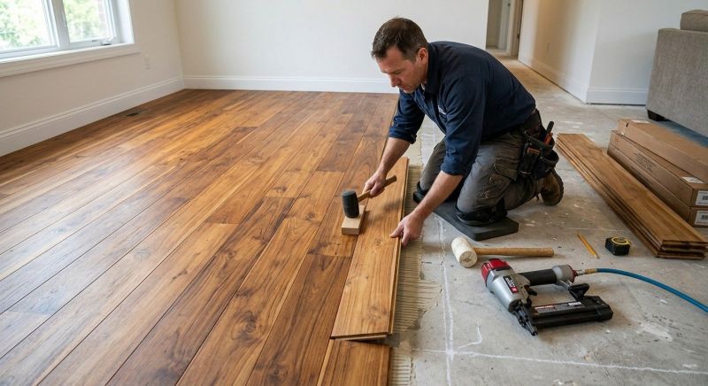 Teak Flooring Installation in New Brunswick, NJ