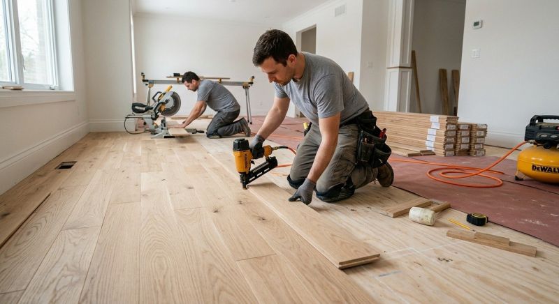 Wood Floor Replacement in Jersey City, NJ