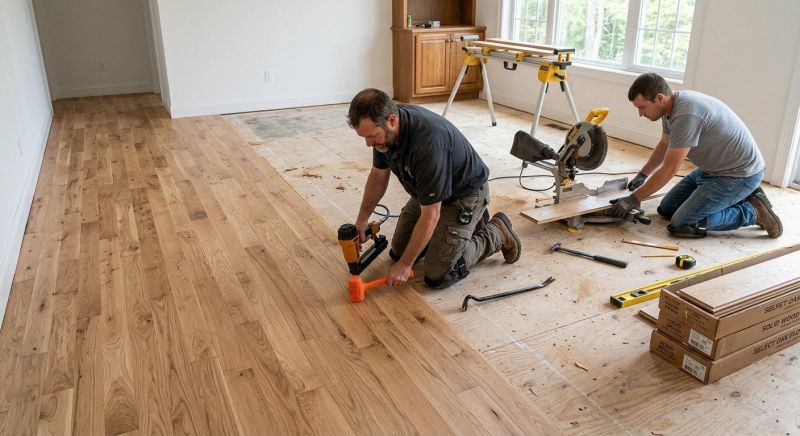 Wood Floor Replacement in Matawan, NJ