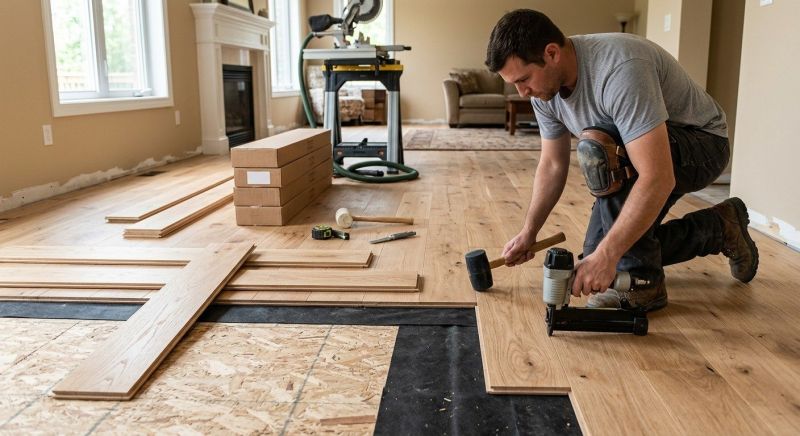 Wood Flooring Installation in Gillette, NJ