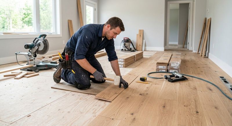 Hardwood Floor Installation in Somerset, NJ