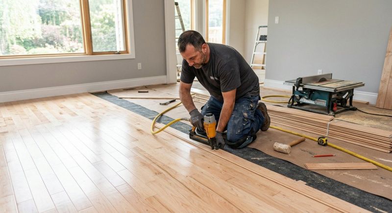 Maple Flooring Installation in Newark, NJ